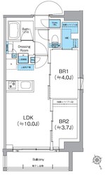 クレヴィアリグゼ日暮里根岸の物件間取画像